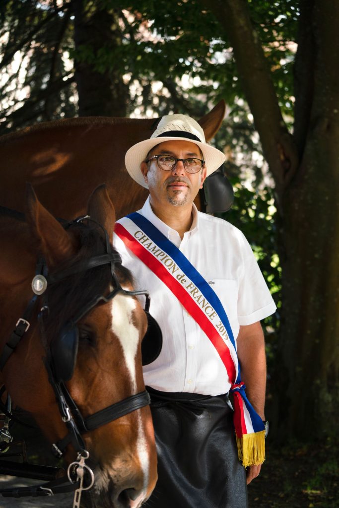 Benoît Farain, Frans kampioen dattelage - boutique hotel normandie