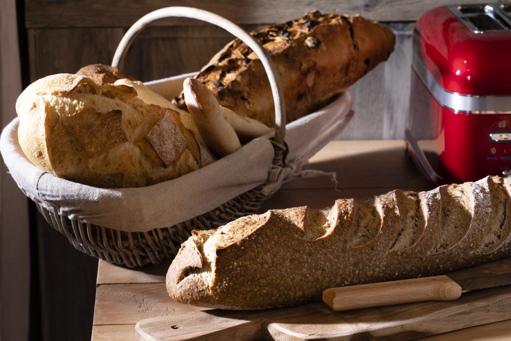 diversi tipi di pane - colazione a honfleur